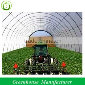 Hot Dipped Galvanized Agricultural Tunnel Greenhouse thumbnail-1