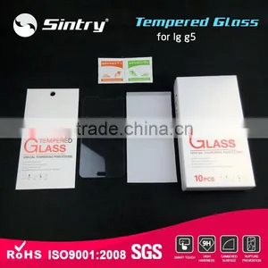 High Definition Tempered Glass Film Wholesale Mobile Arc Edge Glass Film 2.5D 9H for lg g5 Tempered Glass thumbnail-1