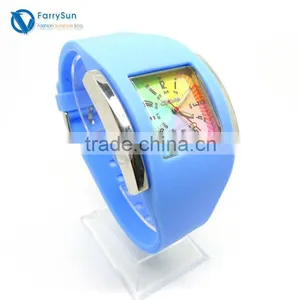 Wholesale !! 2012 Interchangeable Silicone Watch Band Face thumbnail-1