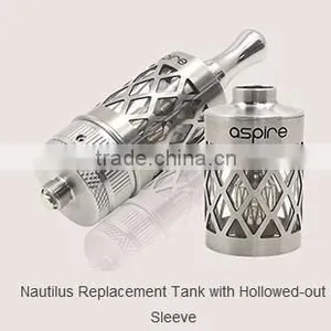 100% Original Genuine With Letter of Authorization Agent Aspire Pyrax Glass Hollowed-out Sleeve Aspire Nautilus thumbnail-1