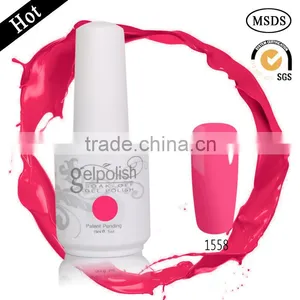2015 Hot Sale Nail Supplies for Salon 177 Color uv Gel Nail Polish 15ml Soak off Gel Polish thumbnail-2