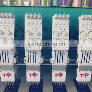 Multi-heads Flat Computerized Embroidery Machine With Cutter With Utc thumbnail-1