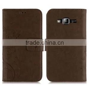 Luxury Stand Holder 6 Inch Matte Back Cover pu Leather Case for Opp Neo 5/J5 thumbnail-3