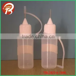 15ML LDPE E-liquid Semi Transparent Dropper Bottle With Needle Cap&silicone Cover TBLDES-4-15ML thumbnail-1