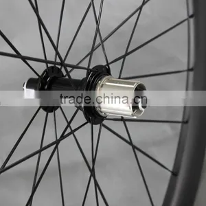 Super Light Tubular Carbon Wheels Road Bike Bicycle Wheelset 56mm Tubular Ican 2016 New Wheels W56T thumbnail-2