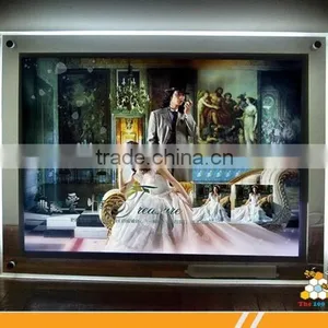 Factory Acrylic Photo Frame LED Light Crystal Light Box With Best Price thumbnail-3