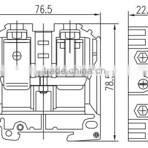 SEK-70 192A Large Current Screw Terminal Block thumbnail-6