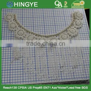 New Arrival Fashion Knit Collar With Tassel Fringe for Garment Decoration M106 thumbnail-4