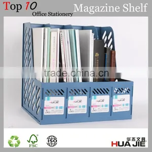 Desktop Organizer Office Box PS Plastic File Rack for Table thumbnail-1