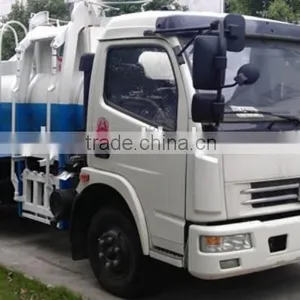 New Condition 5000KG Diesel Kitchen Garbage Truck for Sale thumbnail-3