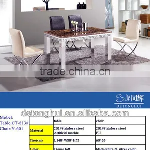 Stainless Steel Dining Room Set CT-813# Y-601 thumbnail-1