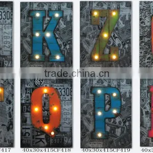 LED Wall Decor Modern Wall Art Living Room Decoration LED Family Design Quality Choice thumbnail-1