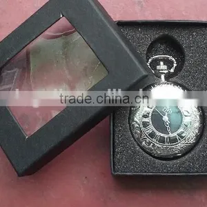 2016 Classic Vintage Bronze Quartz Pocket Watch In Bulk Hollow Watch Mens Pendent Necklace For Gift Box Quality Choice thumbnail-4