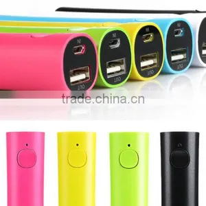 Rubber Oil Power Bank 2000mAh 2200mAh 2600mAh Cellphone Charger Mini Portable Mobile Charger thumbnail-1