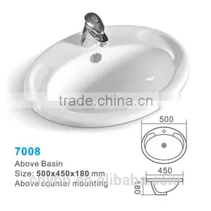 Sanitary Ware Ceramic Bathroom Basin_counter Basin thumbnail-6