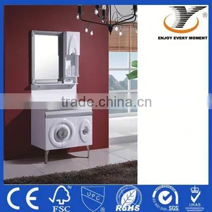 2014 Hangzhou PVC Standing Floor Rustic Bathroom Cabinets thumbnail-1