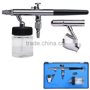 3 Airbrush Compressor Kit Dual Action Spray Air Brush Set Tattoo Nail Art Quality Choice thumbnail-5