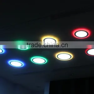 Wholesale 3 Years Tow Color Embedded Panel Light 3w 6w 12w 18w thumbnail-3