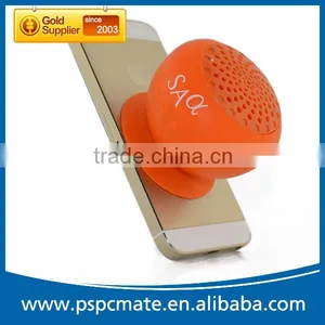 Mushroom Mini Handfree Stereo Silicon Bluetooth Speaker With Suction Cup thumbnail-1