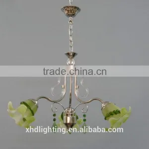 Green Retro Vintage Home Decor Flower Chandelier With China Export Factory thumbnail-6
