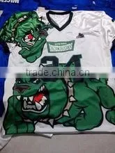 White And Green American Football Uniform thumbnail-1