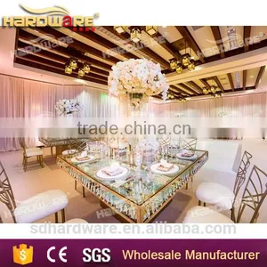 Wedding Crystal Chandelier Tables,wedding Crystal Glass Dining Tables Quality Choice thumbnail-3