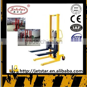 Export Level Hand Hydraulic Pallet Stacker thumbnail-1