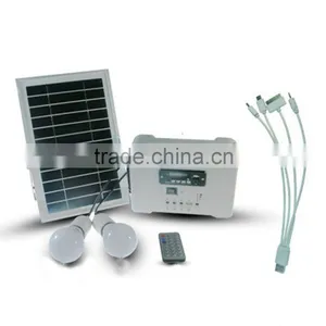 Portable Solar Generator 6w Solar Home System Solar Kit Mini Solar System for Garage Workshop Corridor Garden Gazebo Emergency thumbnail-3