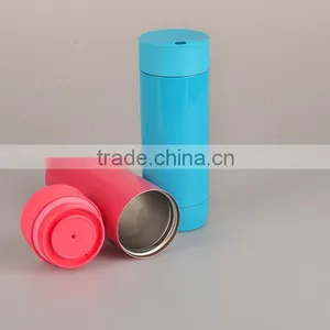 Wholesale Double Wall Vacuum Travel Mug With Side Open Lid Quality Assured thumbnail-3