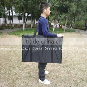120w(60w*2) 12V Folding Solar Panel With CE for Camping thumbnail-1