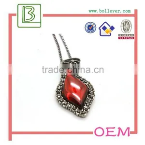 H0t Sale Fashionable Imitation Artificial Ruby Necklace thumbnail-3