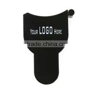 1.5meters Lock Retractable Auto Fiberglass Logo Printed Waist Cicumference Black Body Tape Measure Fitness Quality Choice thumbnail-5