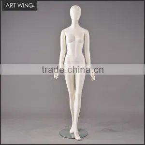 Full Breast Sexi Fiberglass Abstract Female Egg Head Mannequin thumbnail-1