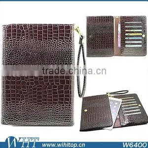 Protective Case for 8" Android Tablet, Crocodile Pattern Flip Wallet PC+PU Leather 8 Inch Universal Tablet Leather Case thumbnail-3