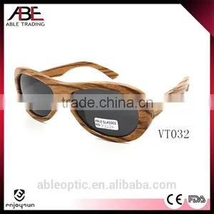 Vogue 2016 Style UV400 Mirror Lens Italy Design Bamboo Wooden Polarized Sunglasses Sun Glasses Made in China Supplier's Choice thumbnail-1