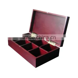 High Quality Wooden Tea Set Storage Packaging Box thumbnail-4