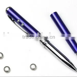 4 in 1 Metal Engraved LED Light and Laser Pen Multifunction Touch Pen thumbnail-2