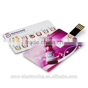 Both Sides Full Color Personalized Logo Printing Business Credit Card Size 2gb, 4gb, 8 gb Usb Flash Memory Disk Pen Drive Supplier's Choice thumbnail-5