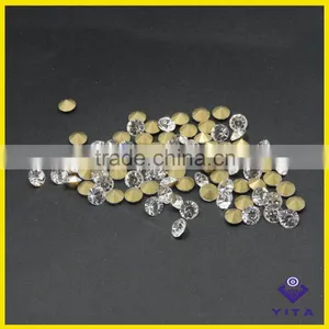 SS20 White Glass Rhinestone Chaton Non Flatback for Hair Accessories thumbnail-2