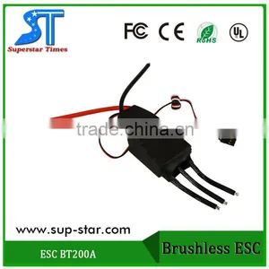 200A Brushless Water Cooling Electric Speed Controller ESC With 5V/5A SBEC for RC Boat Model thumbnail-2