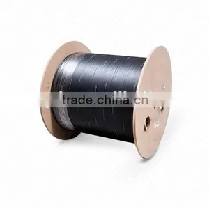 Fiber Drop Cable Outdoor FTTH 1 Core SM G657A FRP LSZH 2000m thumbnail-2