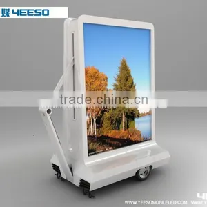 Hot!!! Yeeso Scooter Advertising Trailer for Tricycle and Motorcycle, Only 1800dollars thumbnail-1
