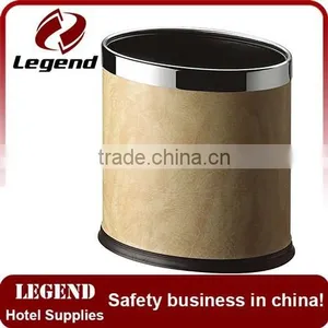 High Quality PU Leather Advertising Garbage Bin thumbnail-4