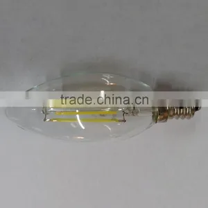 Full Glass Dimmable E14 E12 4w Led Filament Bulb thumbnail-3
