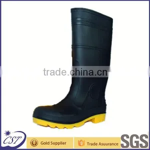 Men Working Safety Gumboots Plastic Safety Boots S3 Pvc-005 thumbnail-1