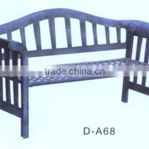 Garden Cast Iron Bench With Handrail and Backrest High Quality and Cheap thumbnail-1