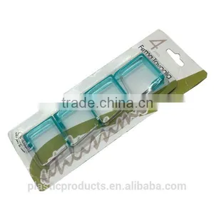 High Quality Stainless Steel and Plastic 4 Pcs Table Cloth Clips Set thumbnail-1