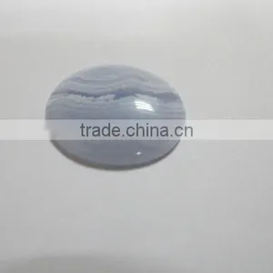 Blue Lace Agate Oval Cabs-loose Gemstone and Semi Precious Stone Cabochon Beads for Jewelry Components thumbnail-1