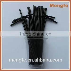 Long Novelty Black Drinking Straw thumbnail-1