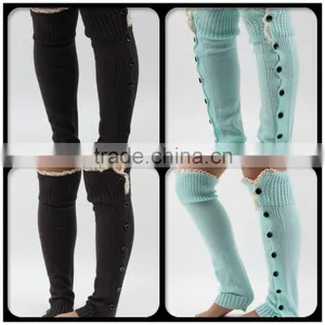 Newest Infant Warm Crochet Free Patternms Leg Warmer Knitted Leg Warmer thumbnail-1